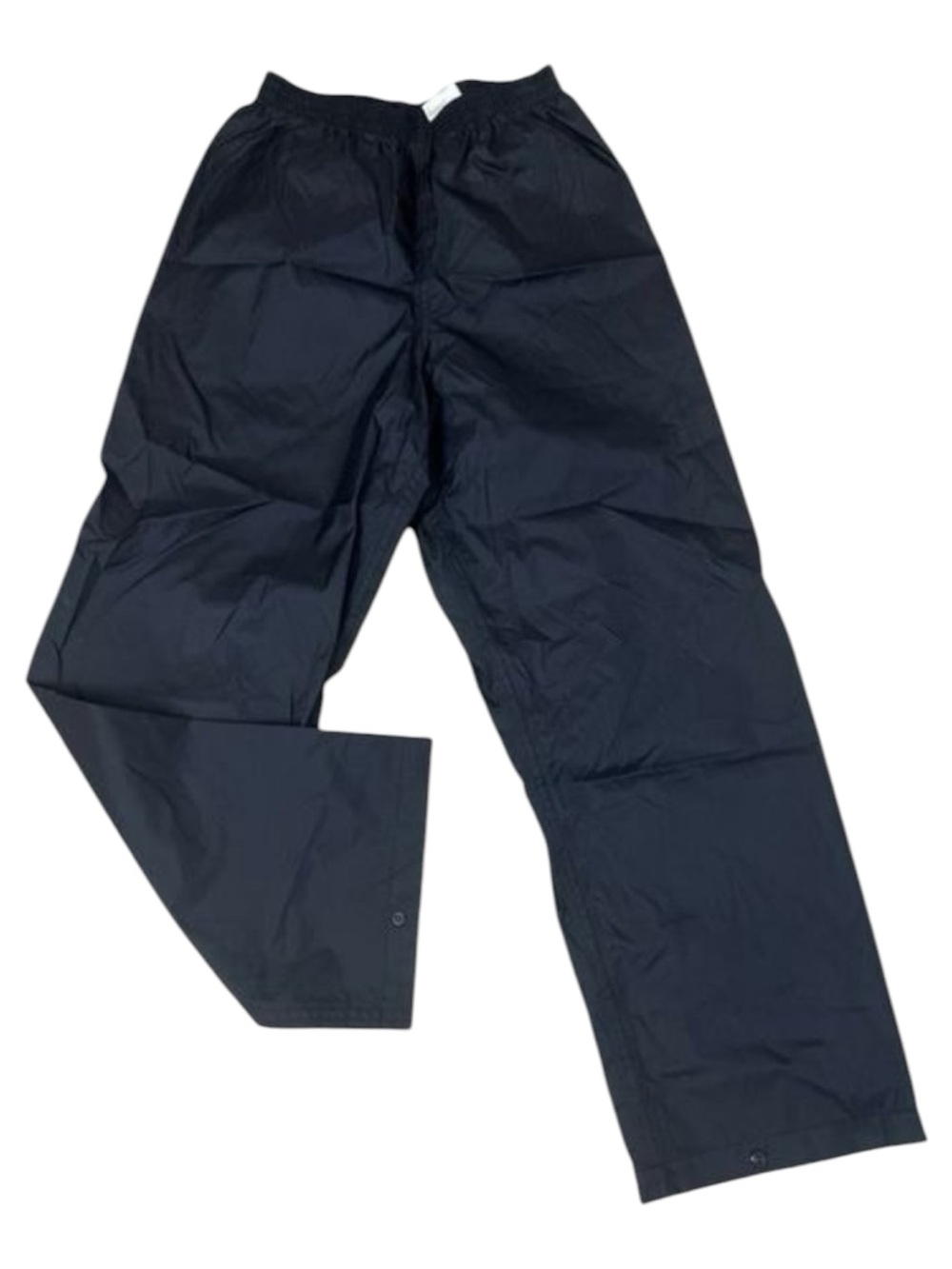 Kids Black Lightweight Jogger Pants with Elastic Waist